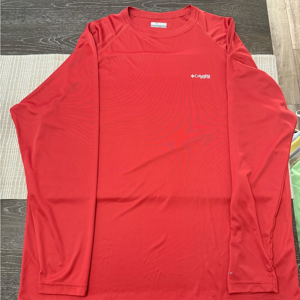 Columbia long sleeve fishing shirt
